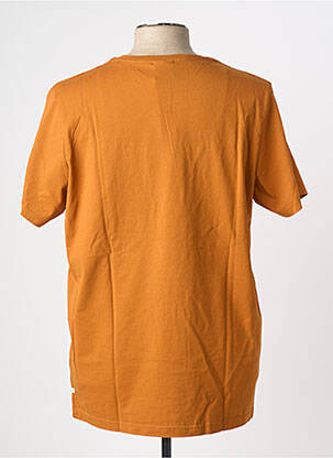 Tricou guler rotund galben KULTE bărbat