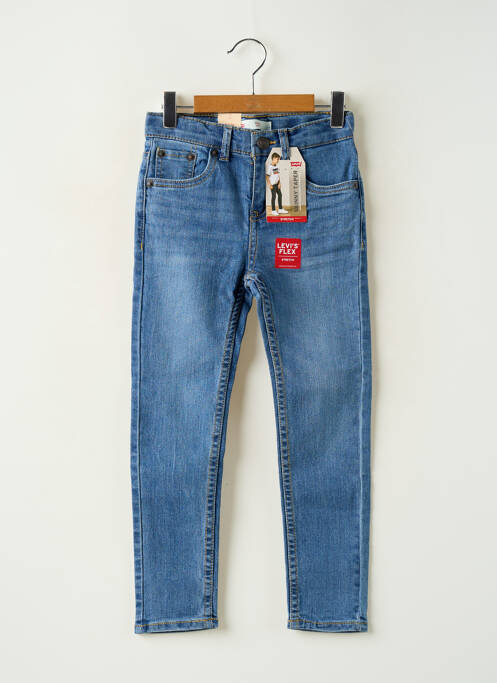 Blugi cu croială slim albastru LEVIS băiat