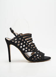 Sandale/pantofi decupați negru MANGO femme