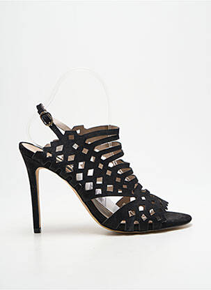 Sandale/Pantofi decupați negru MANGO femeie