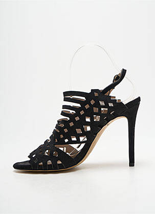 Sandale/pantofi decupați negru MANGO femeie