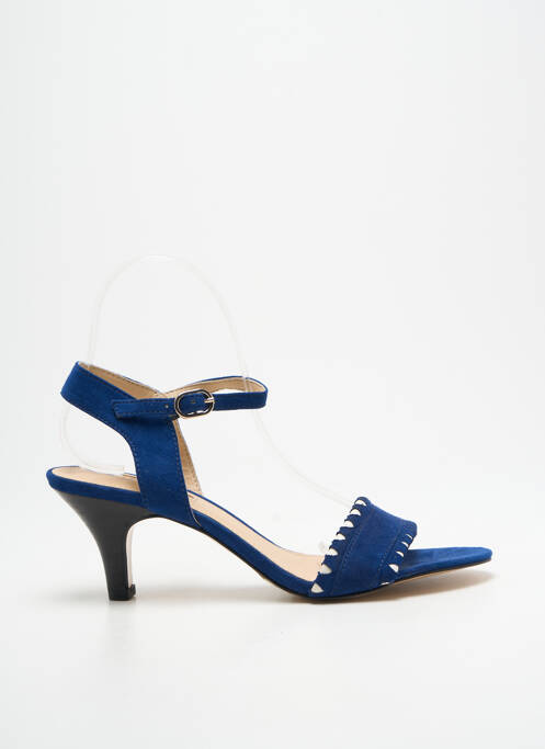 Pantofi cu toc albastru EDC femeie