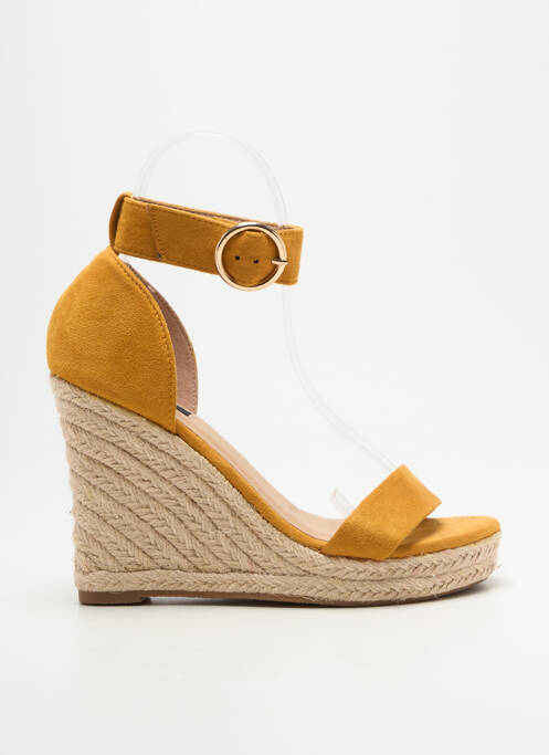 Pantofi cu toc portocaliu ONLY femeie