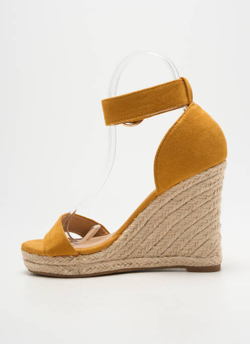 Pantofi cu toc portocaliu ONLY femeie