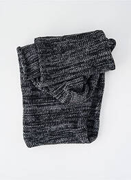 Guler / eșarfă de gât negru SOLID bărbat