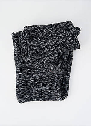 Guler / Eșarfă de gât negru SOLID bărbat