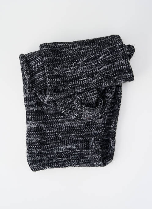 Guler / Eșarfă de gât negru SOLID bărbat