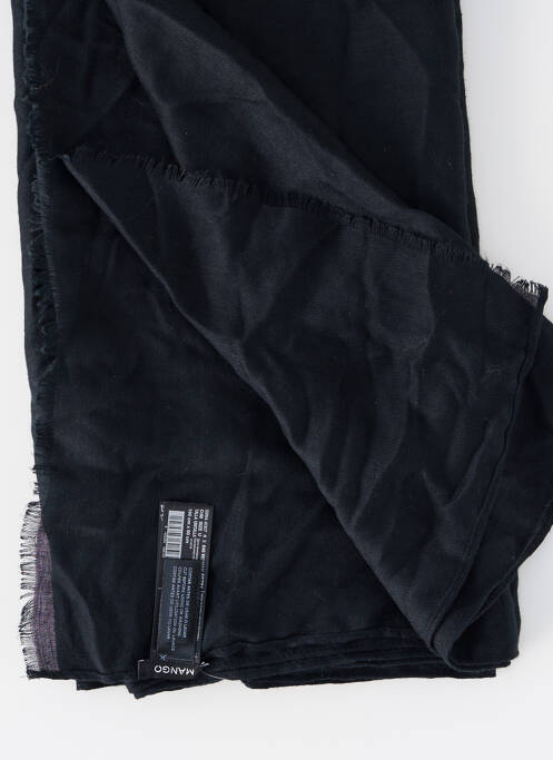 Eșarfă negru MANGO femeie