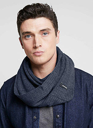 Guler / Eșarfă de gât albastru JACK & JONES bărbat