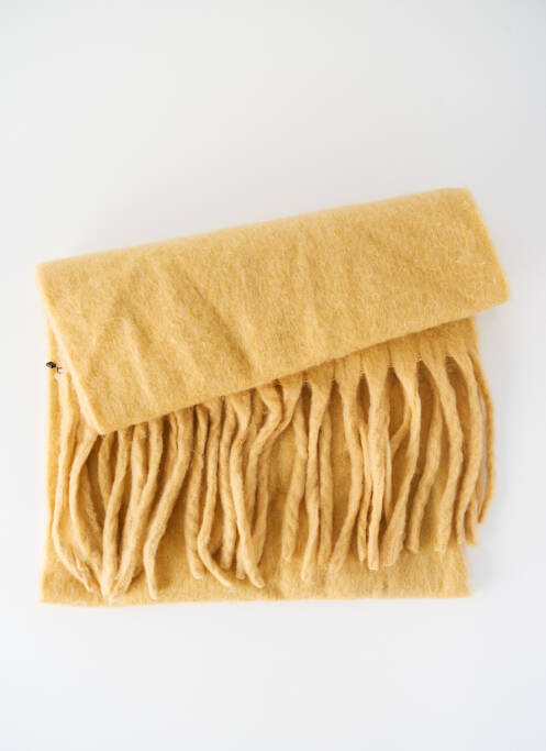Eșarfă galben MANGO femeie
