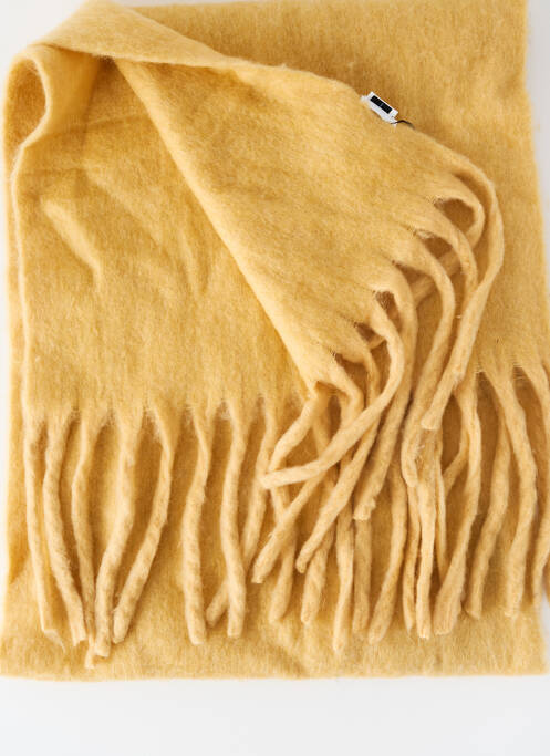 Eșarfă galben MANGO femeie