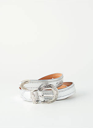 Curea argintiu PIECES femeie