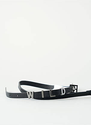Curea negru PIECES femeie