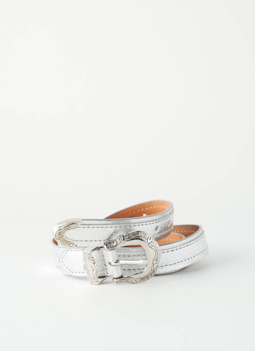 Curea argintiu PIECES femeie