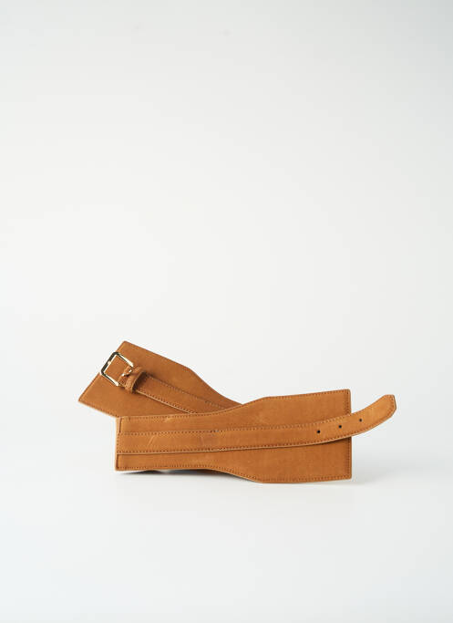 Curea maro PIECES femeie