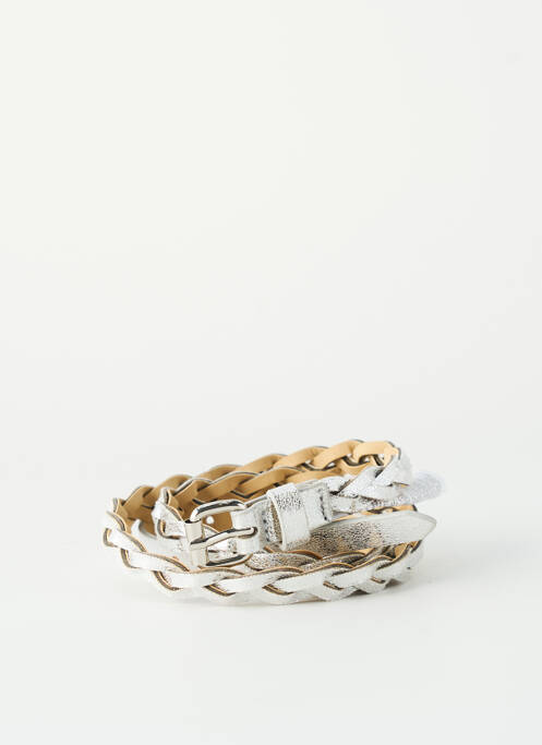 Curea argintiu PIECES femeie