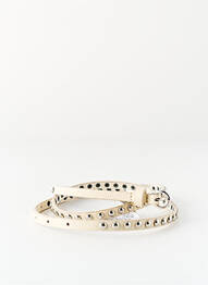 Curea bej PIECES femme