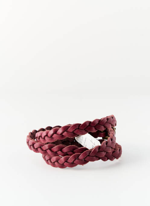 Curea roșu PIECES femeie