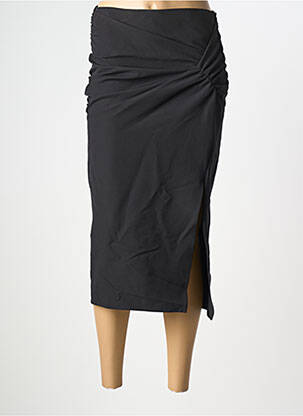 Fustă midi negru ASTRID BLACK LABEL femeie