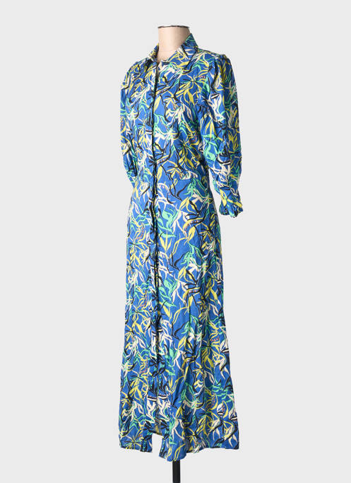 Rochie lungă albastru DEUX. BY ELINE DE MUNCK femeie