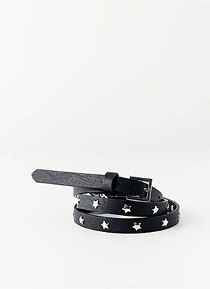 Curea negru PIECES femeie