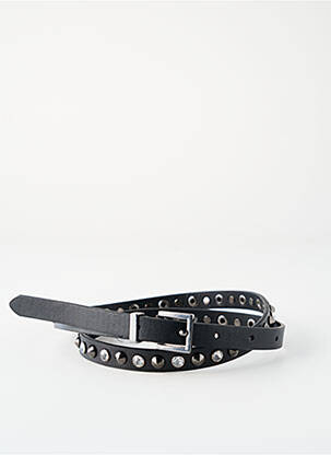 Curea negru PIECES femeie