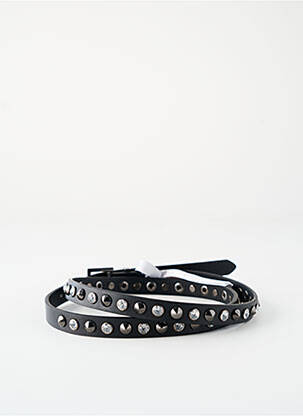 Curea negru PIECES femeie