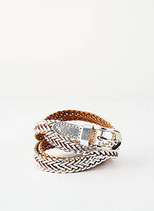 Curea argintiu PIECES femeie