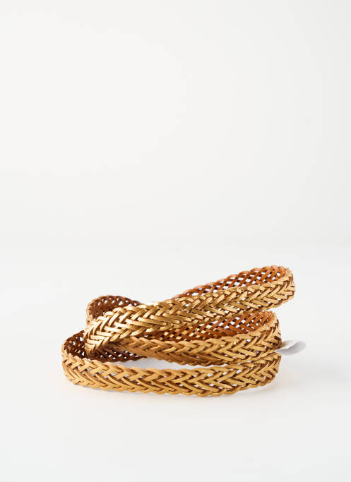 Curea auriu PIECES femeie