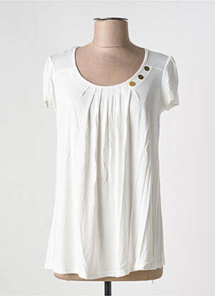 Tricou alb MULTIPLES femeie