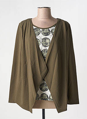 Top kaki MULTIPLES femeie