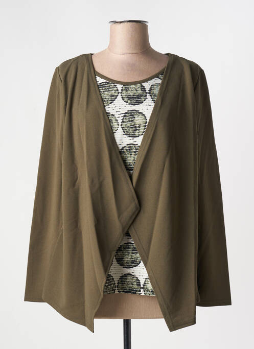 Top kaki MULTIPLES femeie