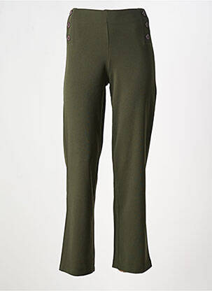 Pantalon drept kaki MULTIPLES femeie