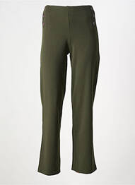 Pantalon drept kaki MULTIPLES femme