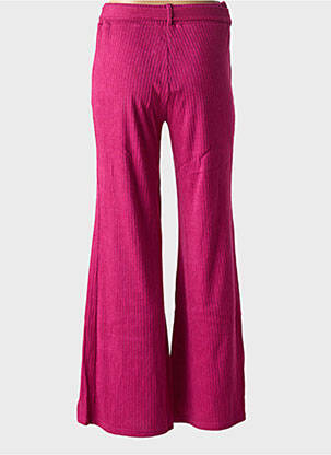Pantalon larg roz MULTIPLES femeie
