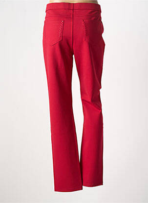 Pantalon slim roșu MULTIPLES femeie
