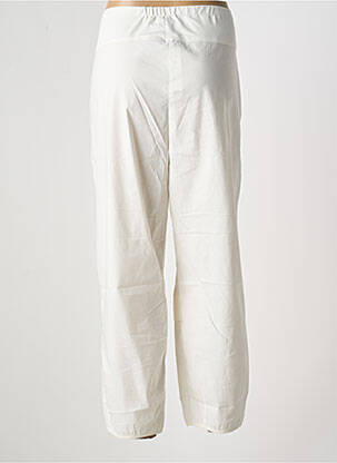 Pantalon trei sferturi alb MULTIPLES femeie