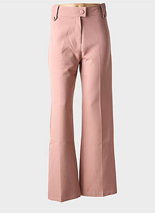 Pantalon drept roz MULTIPLES femeie