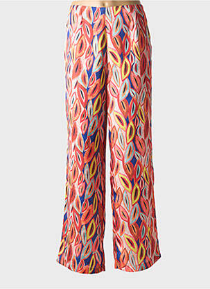 Pantalon larg portocaliu MULTIPLES femeie