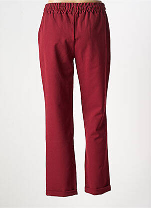 Pantalon drept roșu MULTIPLES femeie