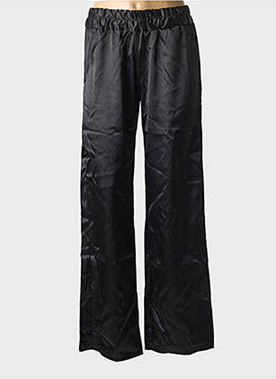 Pantalon larg negru MULTIPLES femeie