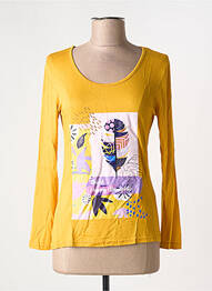Tricou galben MULTIPLES femme