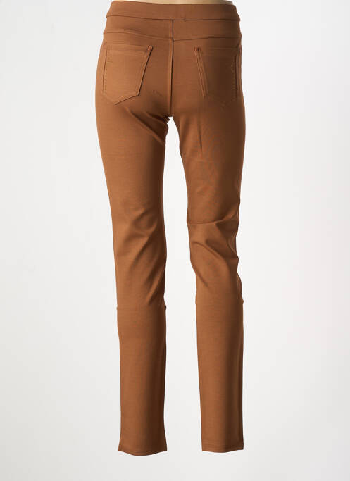 Pantalon slim maro MULTIPLES femeie