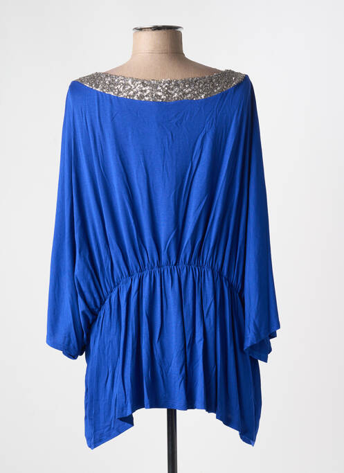 Tunică mâneci scurte albastru MULTIPLES femeie