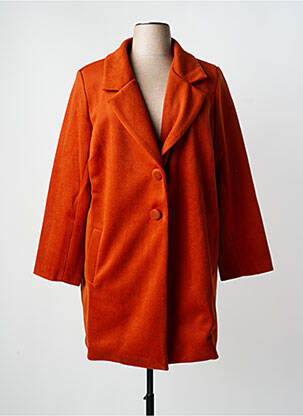 Palton lung maro MULTIPLES femeie