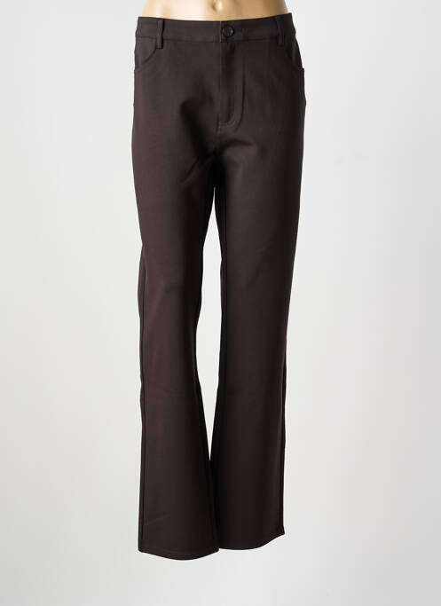 Pantalon drept maro MULTIPLES femeie