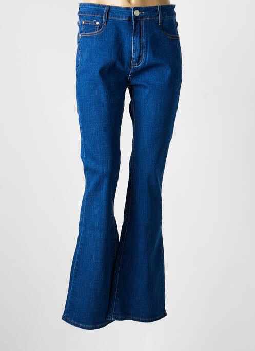 Blugi cu croială evazată albastru MULTIPLES femeie