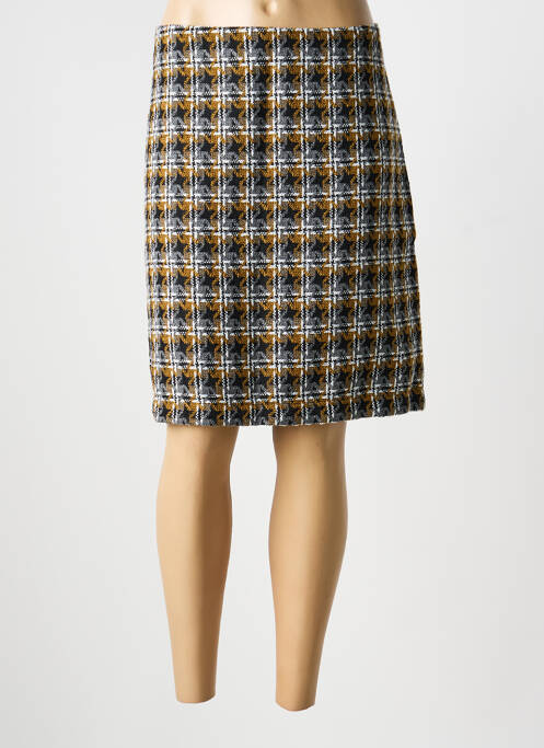 Fustă scurtă maro MULTIPLES femeie