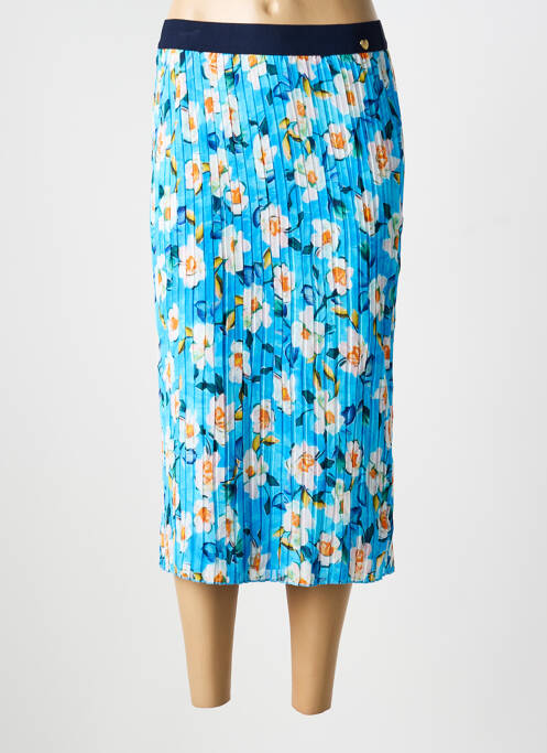 Fustă midi albastru MULTIPLES femeie