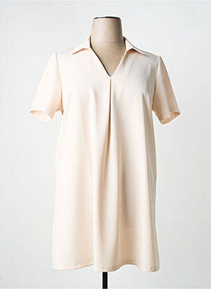 Rochie midi bej MULTIPLES femeie
